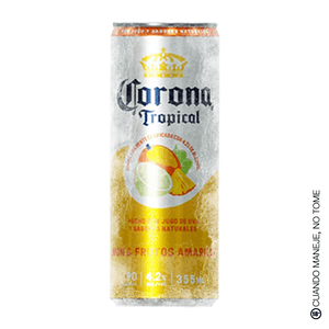 Corona Tropical - Hard Seltzer de Frutos Amarillas 355 ml