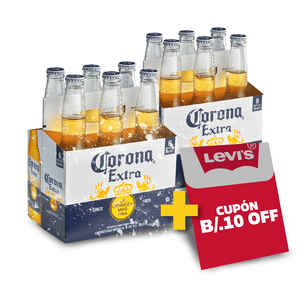 Promo Levi's + 12 Corona Botella 355 ml