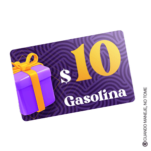 Certificado Gasolina - $10