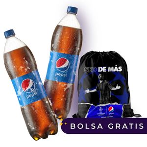 Bolsa Coleccionable + 2 Pack Pepsi-2L
