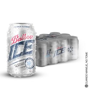 12 Pack de Balboa Ice lata-355 ml